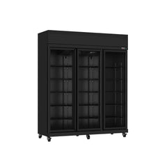 Refrigerator 3 glass doors