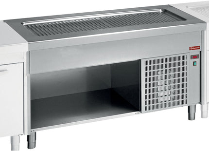 Refrigerated top unit on open cupboard 3x GN1/1