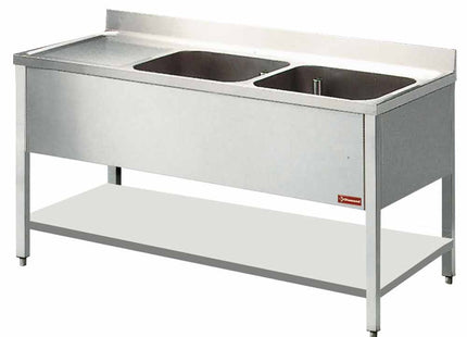 Sink 2 tanks and 1 drain surfacetest