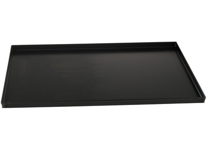 Plaque à pâtisserie en acier noir 600x400, bord droit 20 mm