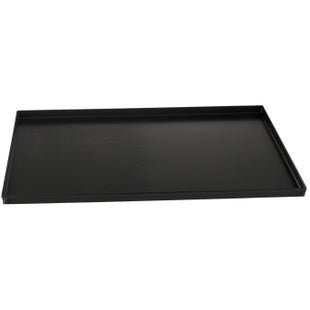 Plaque à pâtisserie en acier noir 600x400, bord droit 20 mm