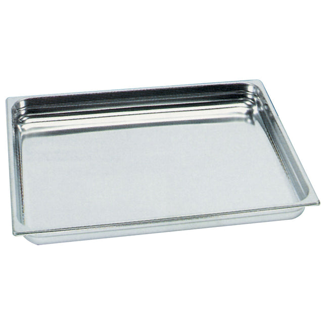 Stainless steel gastronorm container h. 150mm cap. 43,1l.