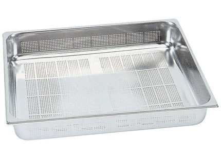 Gastonorm stainless steel perforated h65mm