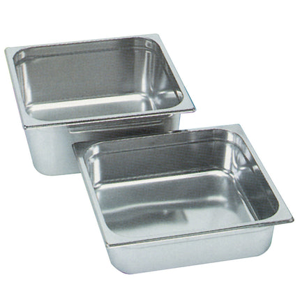 Stainless steel gastronorm container h. 40mm cap. 3,1l.