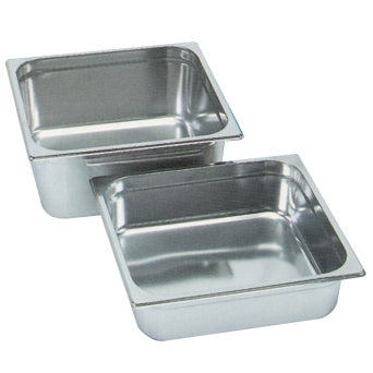 Stainless steel gastronorm container h. 150mm cap. 13,2l.