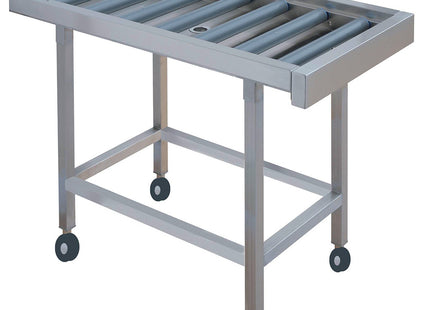 Convoyeur à rouleaux sur roulettes (rouleaux PVC)