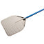 Rectangular aluminium shovel 330x330 mm perforated