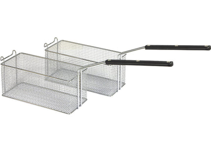Deep fryer basket (2x1/2) 23 liters