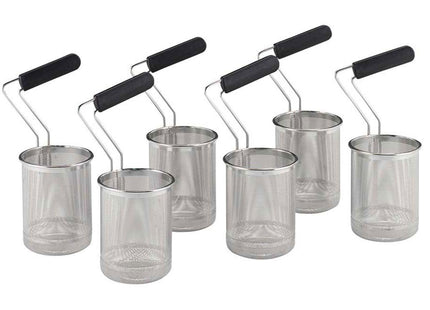 Set 6 korgar 40 Lt (6x Ø 135 mm) för pastakokare