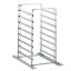 Loader on wheels, 8x 600x400 (Space 80mm), oven 10x GN 1/1