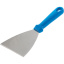 Triangular spatula "stainless steel", plasticized handle
