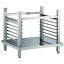 Undercarriage with plate structure, oven 10x GN 2/1