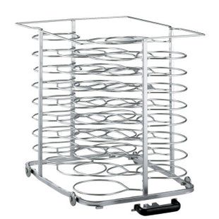 Chargeur amovible à roulettes, pour 51 assiettes (ø 300mm), four 10x GN 2/1 (espace 75 mm)