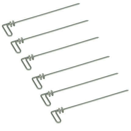 6 brochettes "petit" four GN 2/1