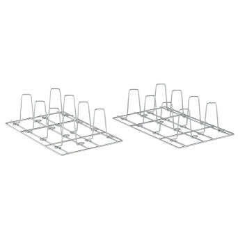 Kit de 2 grilles GN 1/1 "spécial poules" (8 par grille)