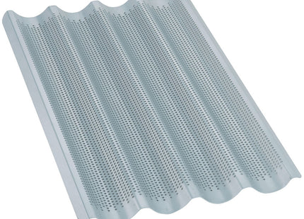 Blacha do pieczenia bagietek GN 1/1, z aluminium