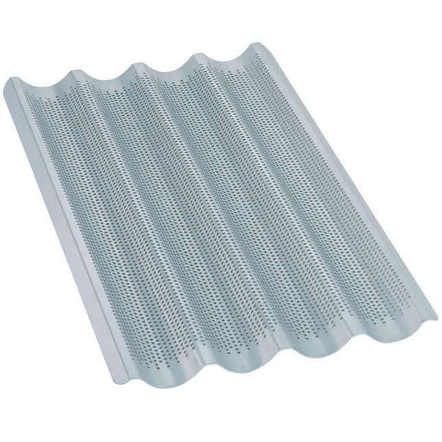 Bakplåt för baguette GN 1/1, i aluminium