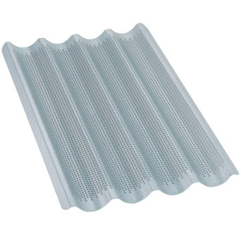 Bakplåt för baguette GN 1/1, i aluminium