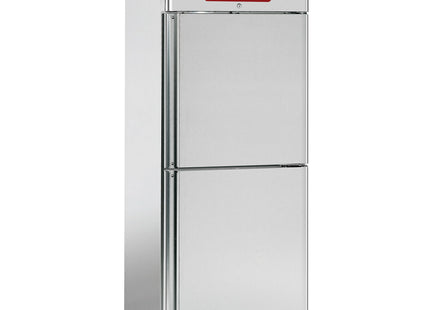 Refrigerator and fish refrigerator 2x350 liters, 2x 1/2 doors GN 2/1 & 1/1
