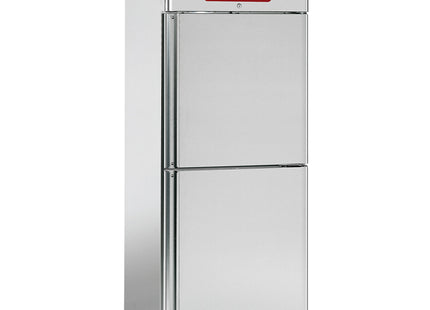 Ventilated refrigerator and freezer 2x350 liters, 2x 1/2 doors GN 2/1