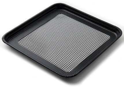 Set of 2 perforated teflon baking trays
