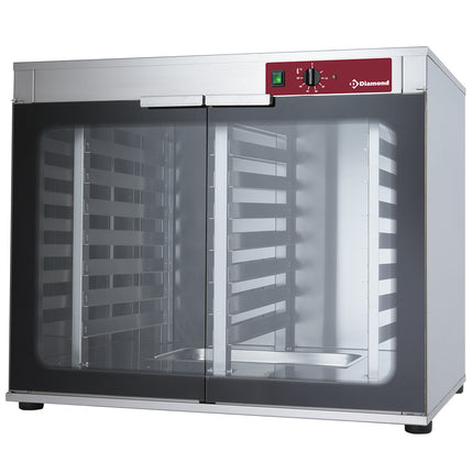 Levitation cupboard for ovens, 2 doors, 2x 8 levels