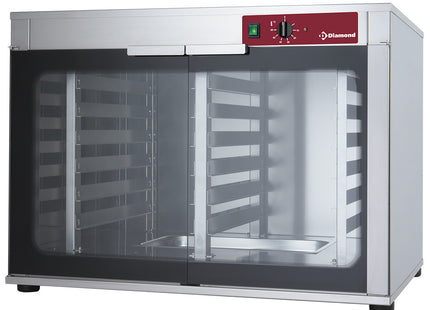 Levitation cupboard for ovens, 2 doors, 2x6 levels