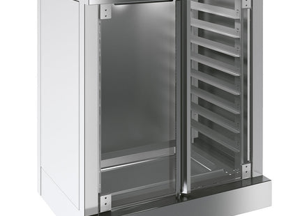 Levitation cupboard for oven 2 doors 8 levels