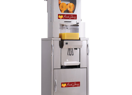 Automatic citrus press - refrigerated - on cupboard