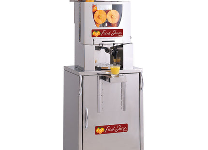 Automatic citrus press - self service - on cupboard