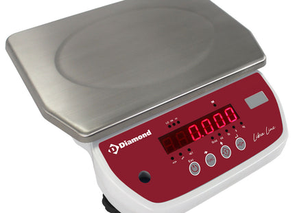 Stainless steel electronic scale, 15Kg x 2g