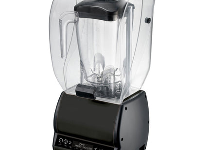 Profesjonalny blender z osłoną dźwiękową, kwadratową szklanką 2 litry, regulatorem prędkości, programowalny
