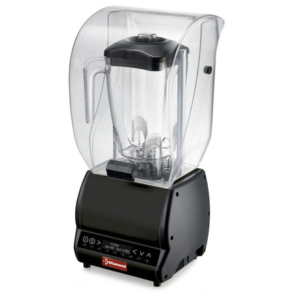 Professional Blender with sound shield, square glass 2 Liters, speed variator, programmable