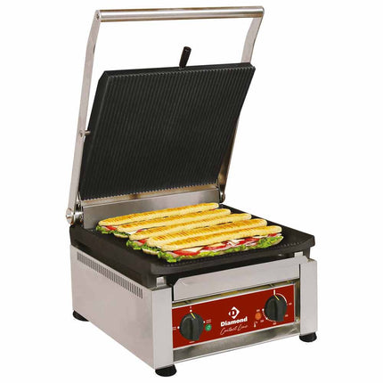 HIGH OUTPUT kontaktgrill, emaljerede plader