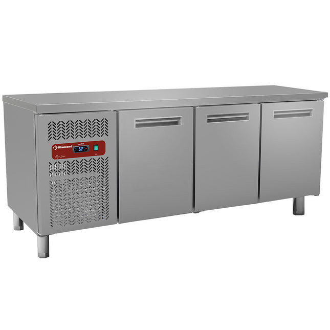 Table réfrigérante, ventilée, 3 portes (395 Lit.)