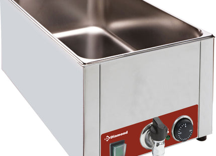 Electric table Bain-Marie GN 1/1 - 150 mm + tap