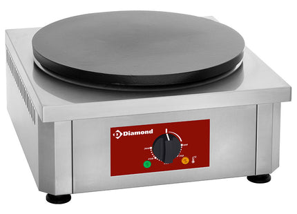 Electric crepe pan, high output, Ø 400 mm "enameled"