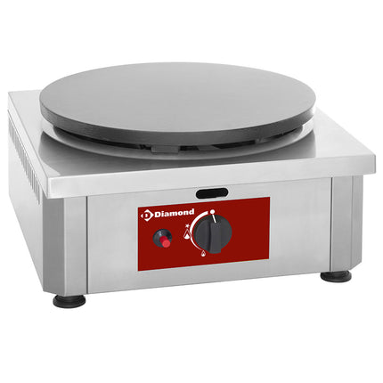 Gas crepe pan high output, Ø 400 mm "enameled"