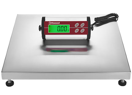Stainless steel electronic scale, 150Kg x 50g