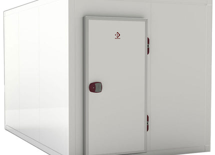 Chambre froide combi ISO 100, int. faible. 2230 x 3230 & 2230 x 1830 xh 2230 mm (16,06 + 9,1 m³)