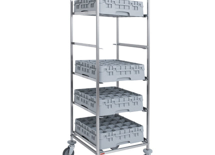 Trolley 5 levels for dishwasher baskets 500x500 mm