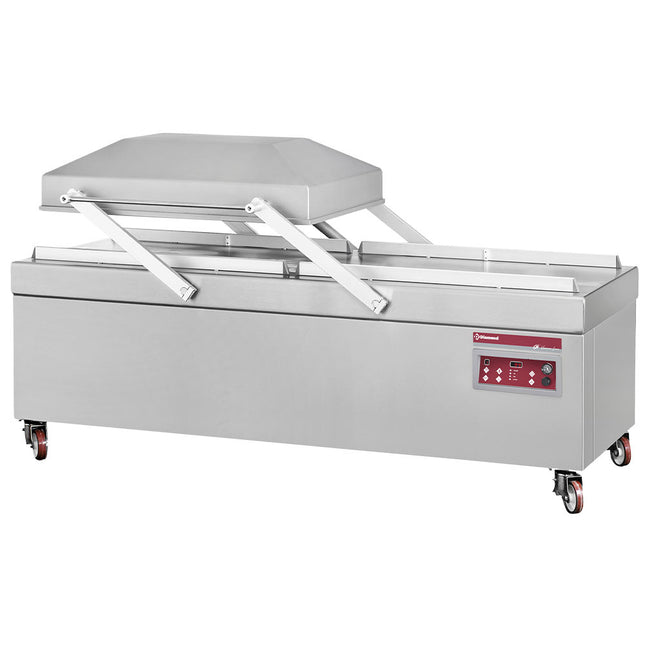 Vacuum machine, double chamber 1100x730x230 mm. - 250 m3/h