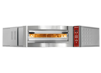 Electric oven, corner unit, 1 room, 8 pizzas Ø 350 mm