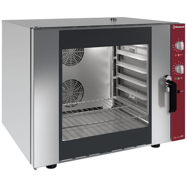 Four électrique à convection, 6x GN 1/1 + humidificateur manuel