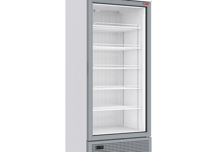 Negative refrigerated display 646 liters - 6 levels with lightbox - WHITE