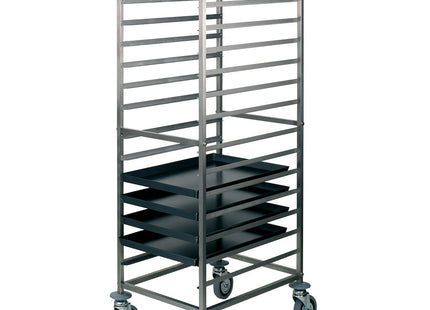 Plate trolley 20x 600x400 mm, space 75 mm