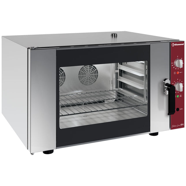 Four à convection, électrique 4x 600x400 mm, Humidificateur manuel