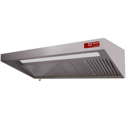 Complete hood, (7/7-1500 M3/h) 120 Pa, lighting, variator, 3x filters