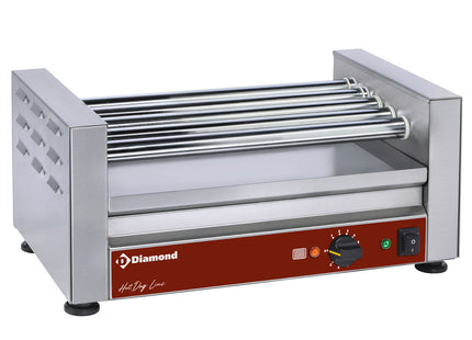 Sausaged grill electric, 5 rollers