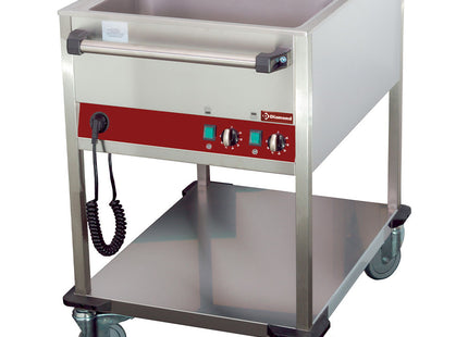 Heated trolley 2 GN 1/1 - h 150 mm, 2 temperatures